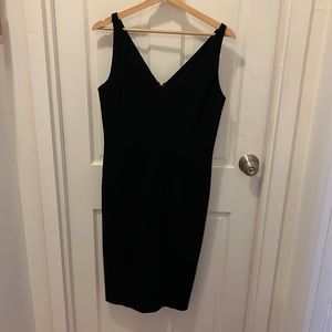 Ann Taylor size 2 black sheath dress
